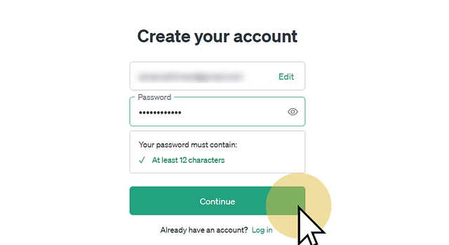 Enter your password