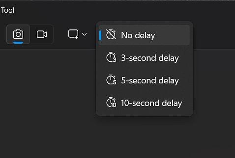 Optional - Select the Delay